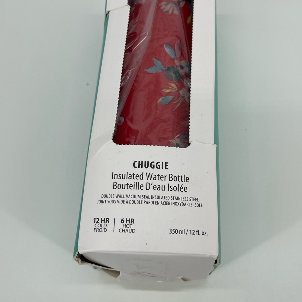 lug Chuggie Insulated Water Bottle - Red Floral - Picture 2 of 10